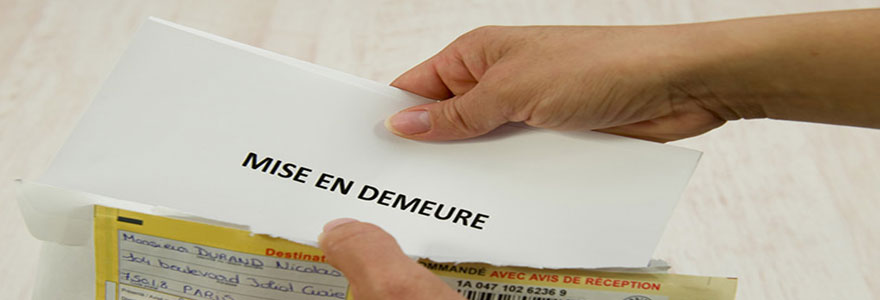 mise en demeure